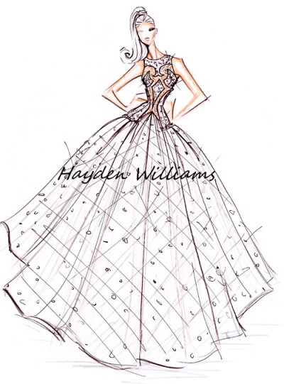 Hayden Williams Fashion Illustrations