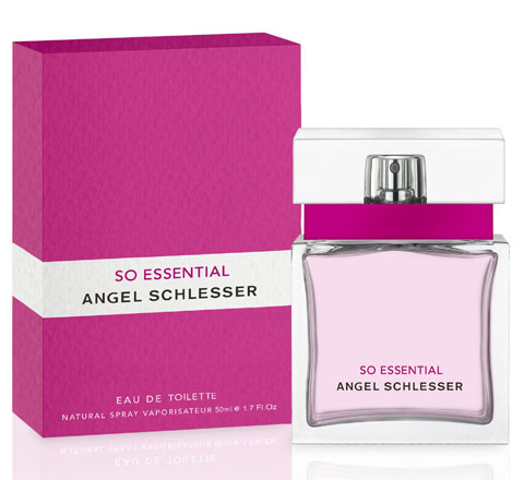 安吉斯勒塞 精彩如斯，Angel Schlesser 的Essential香水于2005年出品，是一款简约而典雅的香水，绝对经得起时光的考验。今年夏天，一款看起来更加“阳光的”So Essential上市了。它保留了前一款的相同理念，那就是代表一种现代的风尚，体现简约和时尚，但这一次它表现得更具娱乐与消遣感。 香水的前调是清新的果香，包括猕猴桃、石榴和柑橘；中调为油桃、玫瑰、香豌豆；尾调由广藿香和白麝香构成，令香气更加舒适和典雅。