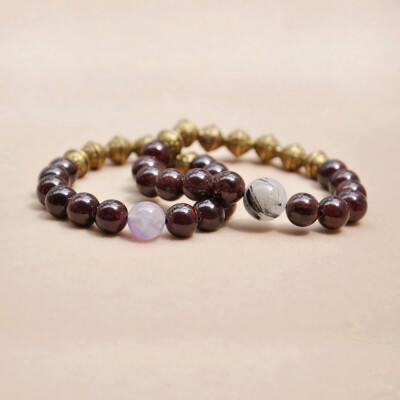 本手造原创设计情侣手工手链（守护）