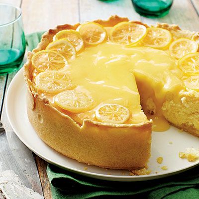 Lemon Bar Cheesecake | This indulgent recipe marries two delicious desserts: lemon bars and cheesecake.