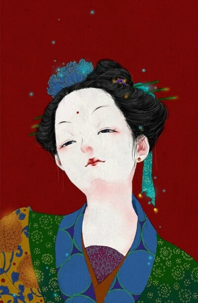 来自中国插画家梓舍君的作品。个站→ http://t.cn/zWKSE4a