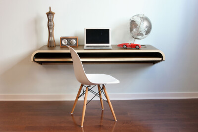 Image of Orange22 Design Lab Minimal Float Wall Desk