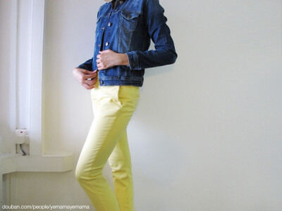 Denim jacket - Esprit. Pants - Zara.