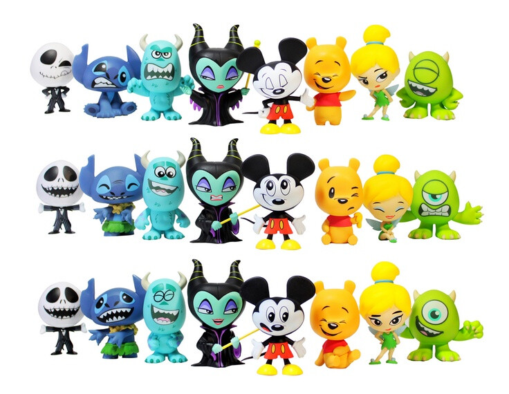 Disney's Mystery Minis by Funko - blind box figs for only six bucks each, debuting this Feb. Can't wait!