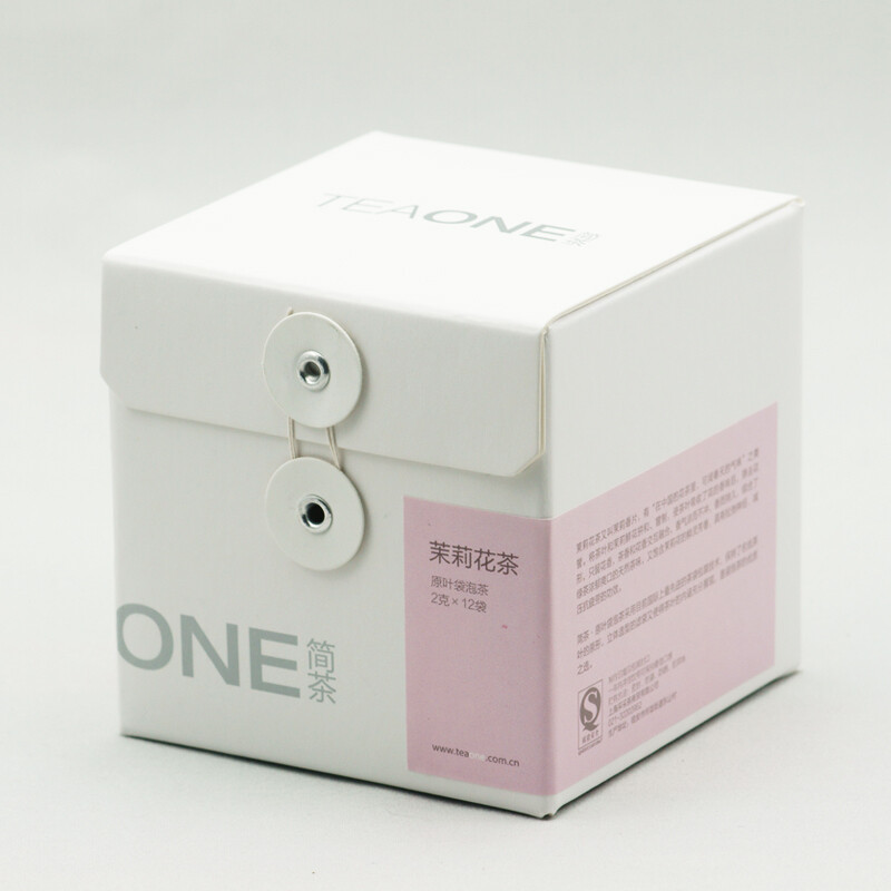 TEAONE茉莉花茶原叶袋泡茶三角茶包炒青绿茶g