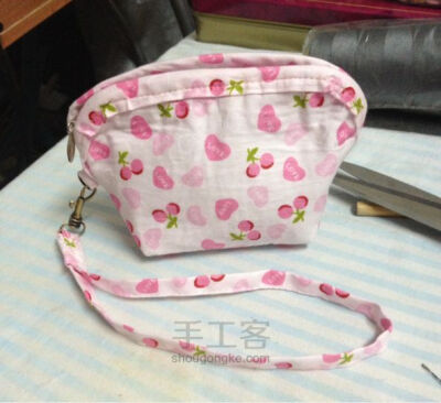 贝壳小挽包，分享自手工客官网：http://www.shougongke.com/course/24387.html