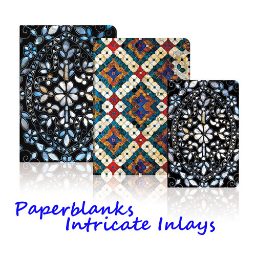 【现货特价】Paperblanks Intricate 古典宝石镶嵌图案系列笔记本