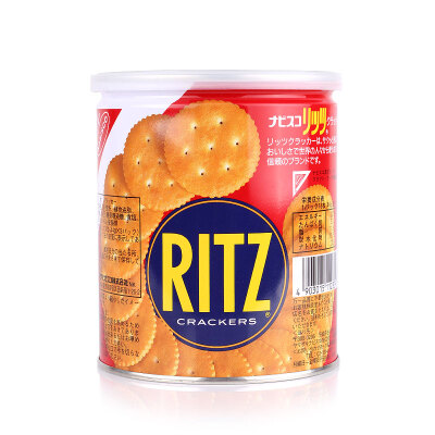 日本原装进口 NABISCO/纳贝斯克RITZ苏打咸饼干真空罐装旅行食品