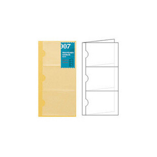 小蛮精品| Midori Traveler’s Notebook 12层名片夹 |标准型007