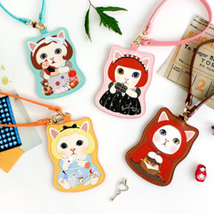 jetoy 可爱猫咪公交卡套磁卡套 dolly card case（4款?。? data-iid=