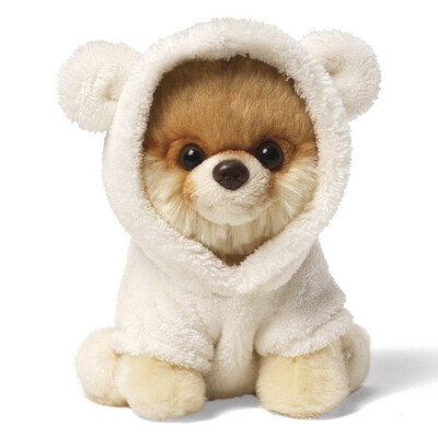 美国直邮 100%GUND正品 就是要萌翻你 白白熊俊介君 手掌狗狗公仔