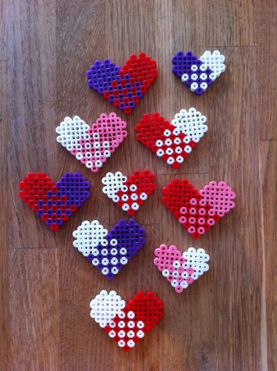 Perler Hearts