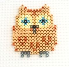 Owl hama perler beads