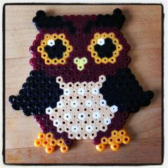 Owl hama perler beads by twixdk79