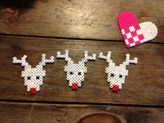 Christmas hama perler ornaments