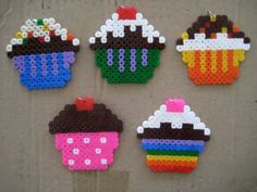 Cupcakes perler beads by Naim B. - Perler® | Gallery