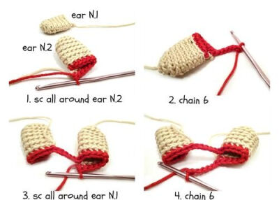 Trick to Make Amigurumi Ears