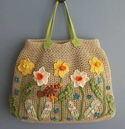 Beautiful crocheted bag