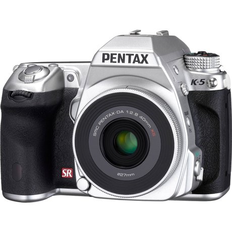 Pentax/宾得k5套机银色限量版 日本代购单反相机含40mm定焦包邮