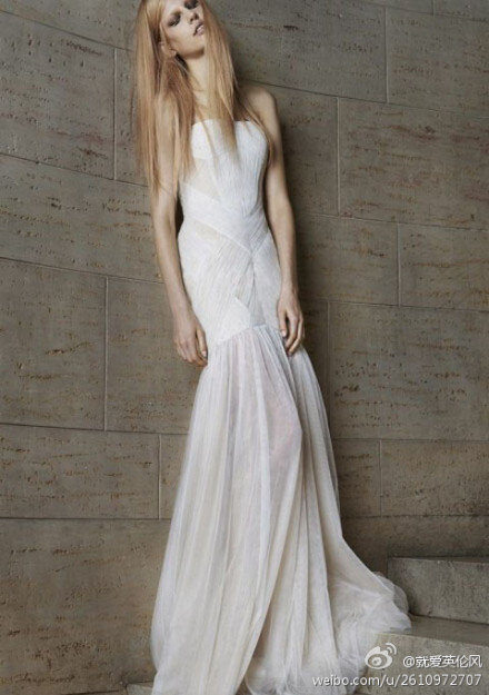 Vera Wang Bridal Spring 2015，伊人如斯！ 喜