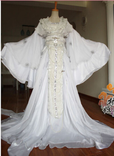 凝烟散华可出三生三世 十里桃花 白浅华衣版【桥姬古风独家设计】