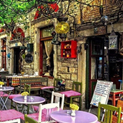 Turkish coffee shop (cosy, café, cafeteria, coffee shop, coffeehouse, atmosphere, style)土耳其咖啡店