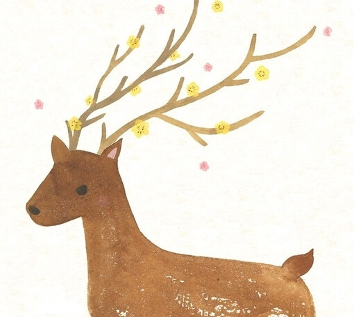 梅花鹿 - 堆糖,美图壁纸兴趣社区