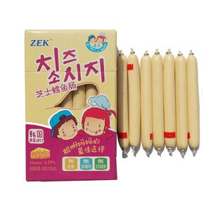 ZEK 韩国进口芝士鳕鱼肠300g(15克×20)/盒的图片