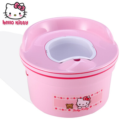 hellokitty独家授权，100%专柜正品原装进口，PP环保材质安全放心无毒无味！1.易于轻松整理及洗涤容器。1.易于轻松整理及洗涤容器。3.底座具防滑功能，防止幼童踩踏产生摇晃。建议6个月活以上使用~