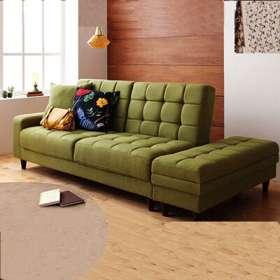 一家一匠沙发布艺沙发床转角户型客厅组合现代收纳沙发