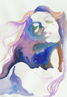 Print of Watercolour Painting Fashion by silverridgestudio on Etsy, $35.00