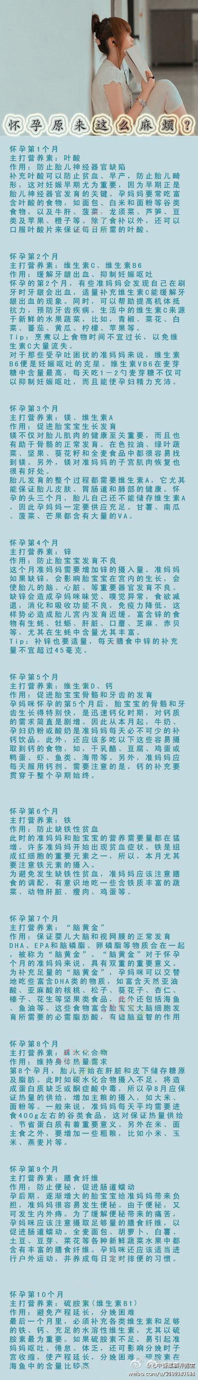 【怀孕原来这么麻烦？】不看不知道，原来怀孕期间还有这么多的讲究，单身未婚的女生们一定要来看看， 为了将来能生一个健健康康的宝宝，当做先预习这部分知识了！