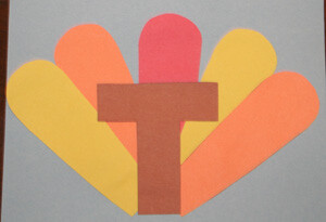 letter t turkey step 4