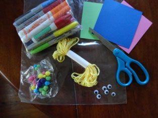 alphabet buddies craft materials