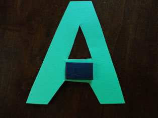 alphabet magnet