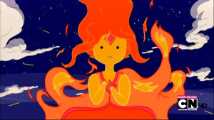 Flame princess: &amp;quot;Goodbye, Finn.&amp;quot;