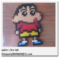 Crayon Shin-Chan hama beads by Ciro GN