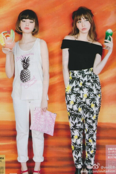 服饰与搭配.藤井莉娜&amp;amp;玉城Tina.2014 SUMMER COLLECTION