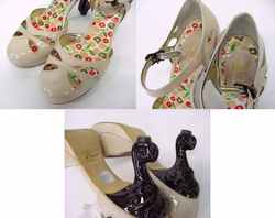 【中古】ANNASUI/猫足ヒールパンプスアナスイA65721_1311