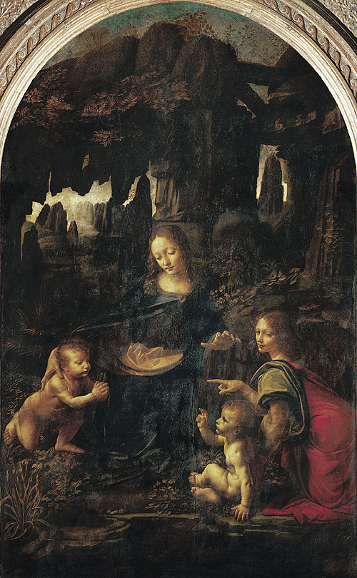 岩間聖母 Virgin of the Rocks法國巴黎市羅浮宮博物館 Louvre Museum, Paris作 者：達文西 Leonardo Da Vinci