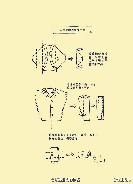 天气热了，长衫要换成短袖。教你整理各类衣服的小窍门，保证还你一个整洁的衣柜！