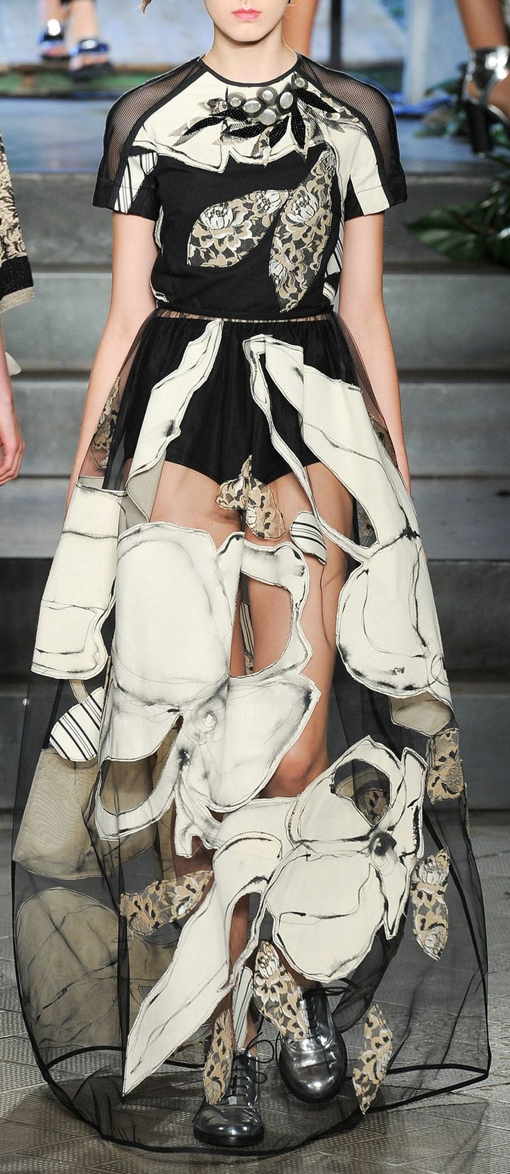 Antonio Marras | Spring '14 - big illustrated prints and detail &amp;amp; structure