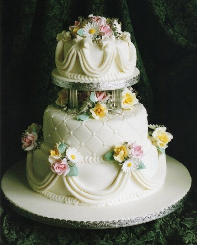 Spring Wedding Cake