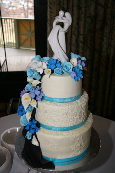 Bouquet Wedding cake