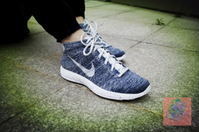 现货！Nike Lunar Flyknit Chukka 554969-400 小&amp;quot;HTM&amp;quot;百搭慢跑鞋