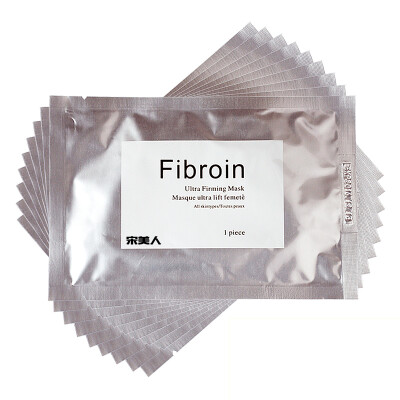 【原装FIBROIN，印刷版，绝非贴纸，高档真蚕丝面膜