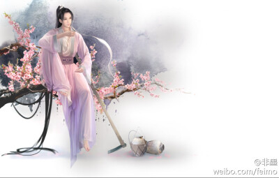 【桃花庵里桃花仙】{二十四节气拟人之惊蛰} [非墨画作] YIN 点开大图