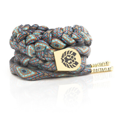 RASTACLATSHOELACEBELTTONTO腰链印第安图腾绿