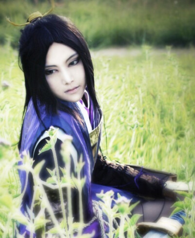 coser：keen王爷 cos 《战国无双》森兰丸 by.cosplay