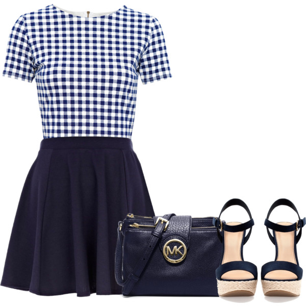 A fashion look from February 2014 featuring Pull&amp;amp;Bear tops, River Island skirts and Pull&amp;amp;Bear shoes. Browse and shop related looks.